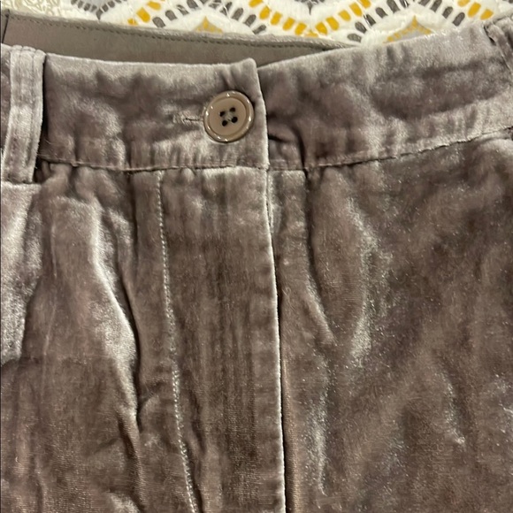 Garnet Hill Brown Ankle-Length Corduroy Pants - Picture 6 of 14